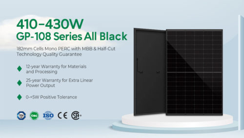 All Black Panel 430w - Image 3
