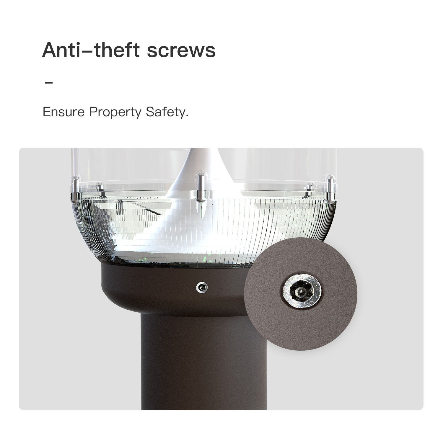 ABL-01 Solar LED bollard/pathway Light (24inch high) - Image 2