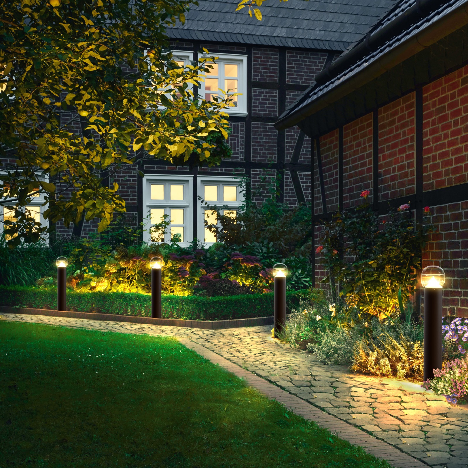 ABL-02 Solar LED bollard/pathway Light (42inch high) - Image 6