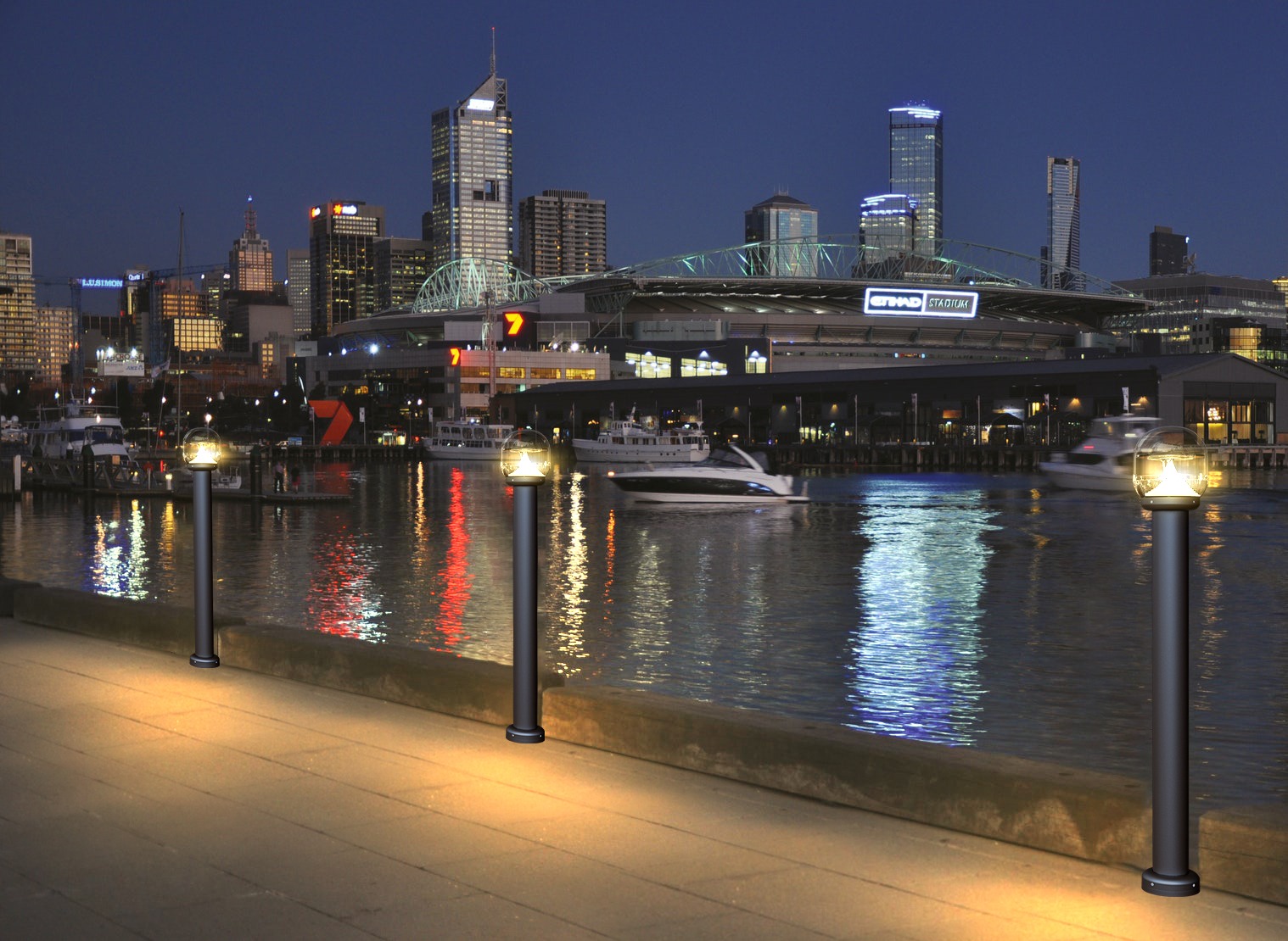 ABL-03 Solar LED bollard/pathway Light (51inch high) - Image 25