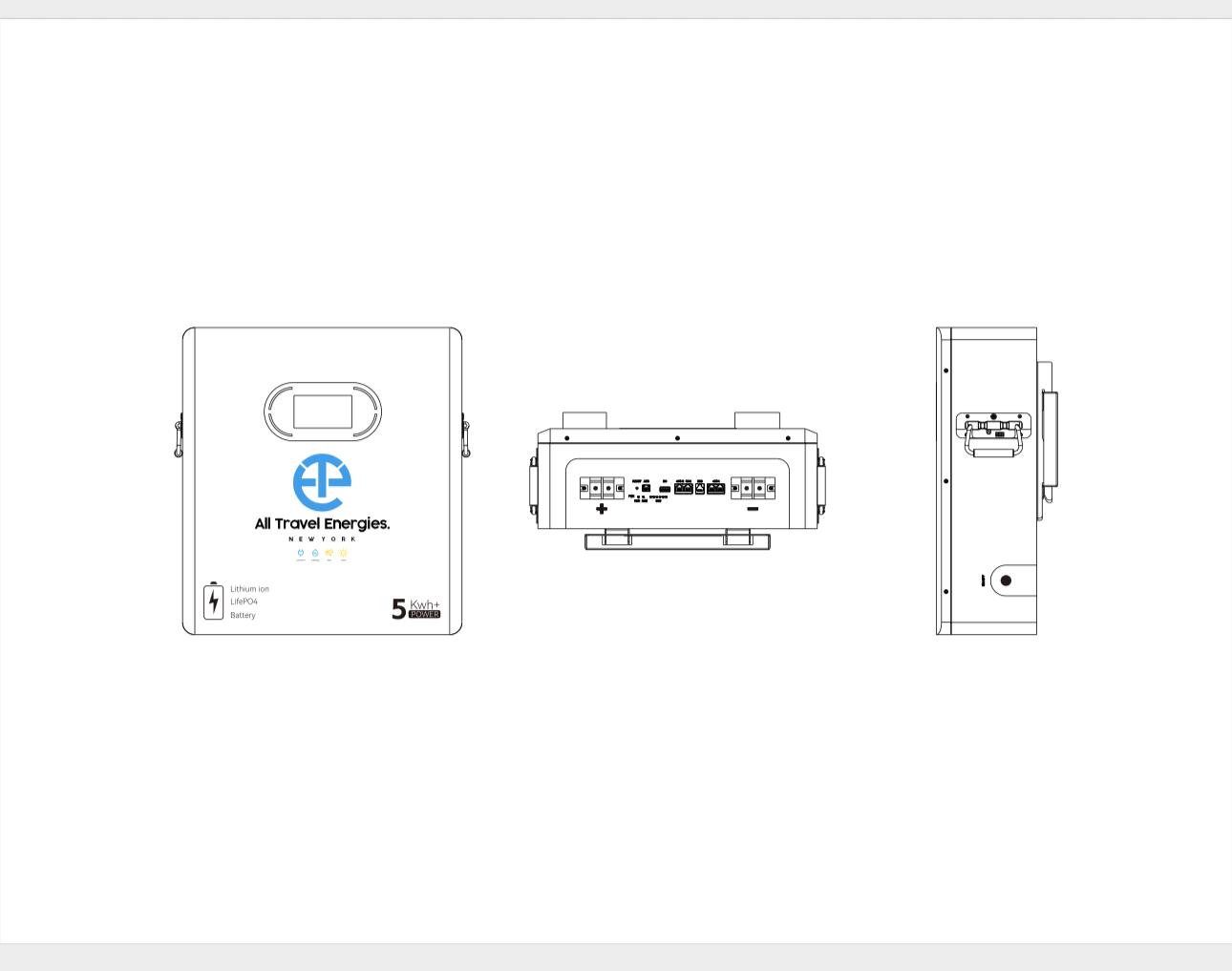 5kw Lithium ion Wall mount battery - Image 12