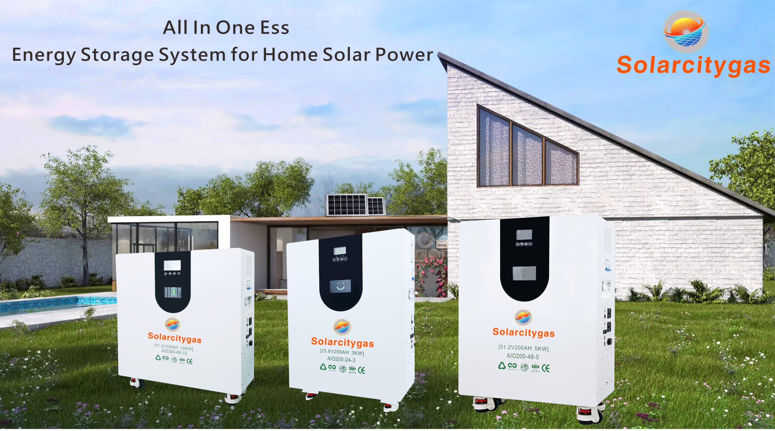 Energy Storage For Home Solar 3.5KVA Hybrjd Inverter Plus 5Kwh Lithium Battery - Image 2