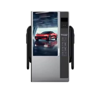 dc ev charging station with advertising screen 1