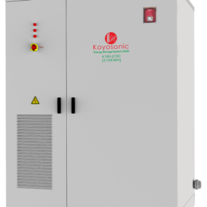 The system 50~100KW hybrid inverter with its 215KWH