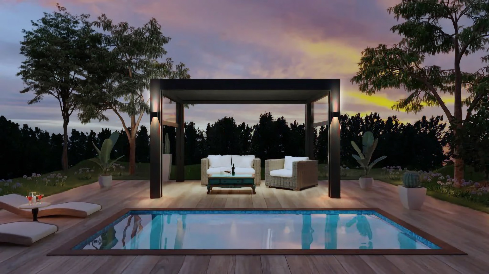 SWL-32 Double Ray Solar wall light - Image 30