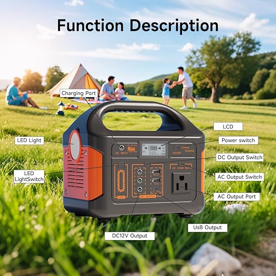 Portable Power Station 1200w LiFePO4 Battery - Image 4